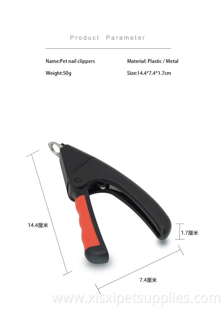 Factory Wholesale Custom Logo High Quality Pet Dog nail Clippers
